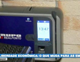 Relgio da RealPonto aparece em reportagem na TV Band